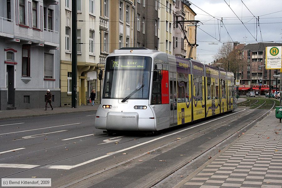 Düsseldorf - Straßenbahn - 3309
/ Bild: duesseldorf3309_bk0911260111.jpg
