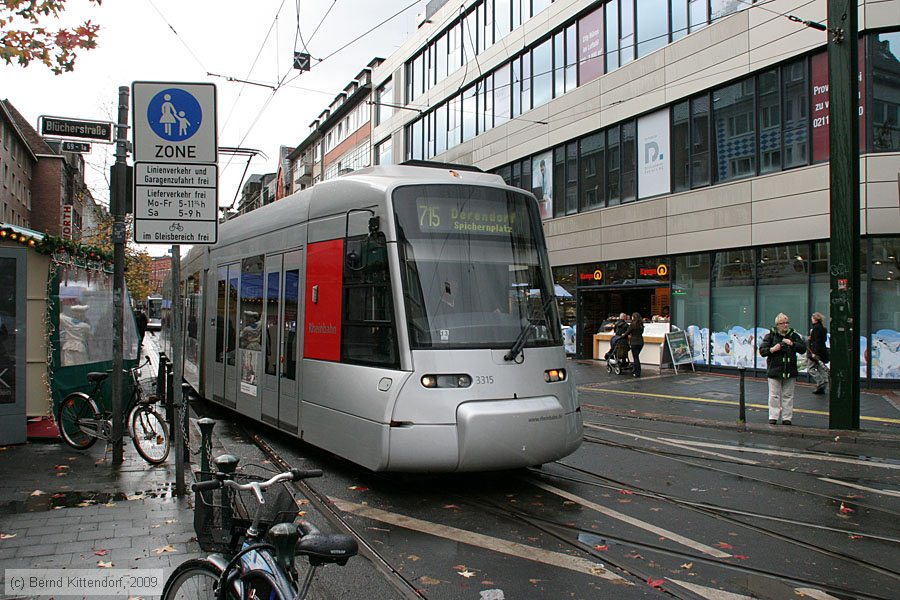Düsseldorf - Straßenbahn - 3315
/ Bild: duesseldorf3315_bk0911230161.jpg