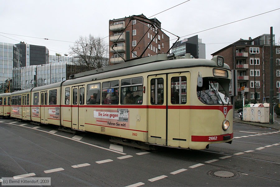 Düsseldorf - Straßenbahn - 2662
/ Bild: duesseldorf2662_bk0911240058.jpg Düsseldorf - Straßenbahn - 2662
/ Bild: duesseldorf2662_bk0911240058.jpg