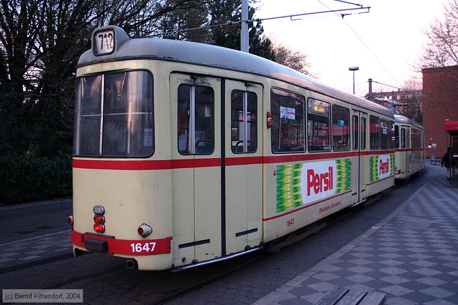 Düsseldorf - Straßenbahn - 1647
/ Bild: duesseldorf1647_e0002661.jpg