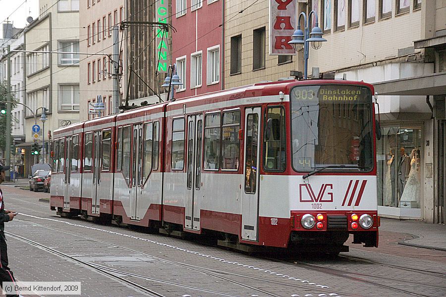 Stra&szlig;enbahn Duisburg - 1002
/ Bild: duisburg1002_bk0910220297.jpg