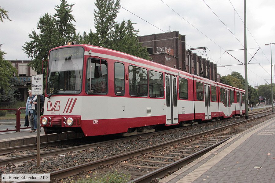 Straßenbahn Duisburg - 1005
/ Bild: duisburg1005_bk1309020027.jpg