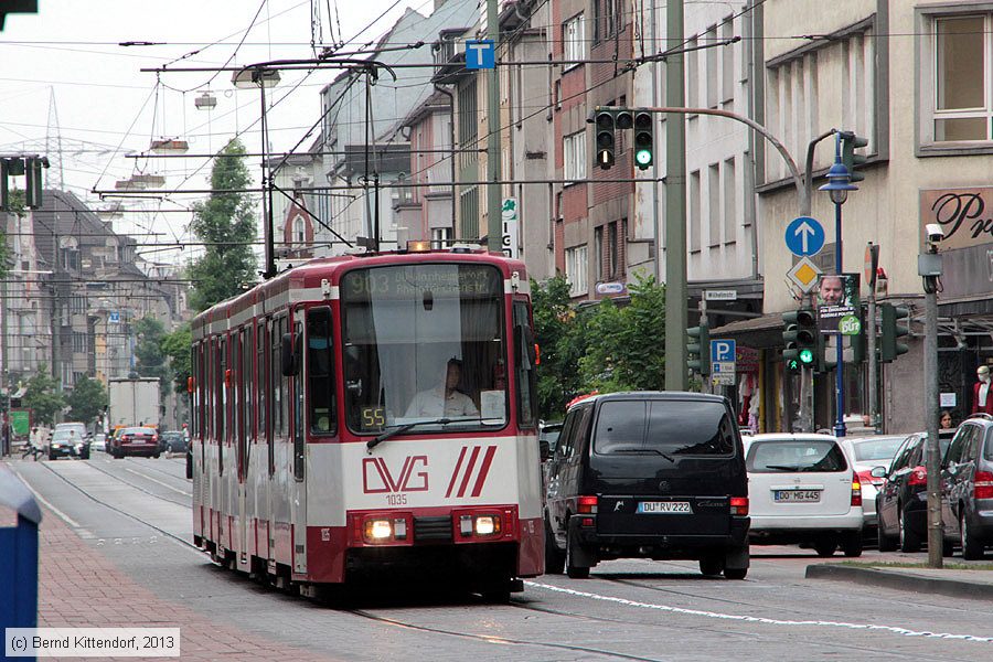 Stra&szlig;enbahn Duisburg - 1035
/ Bild: duisburg1035_bk1309020057.jpg