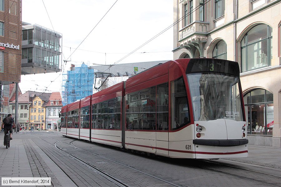 Straßenbahn Erfurt - 631
/ Bild: erfurt631_bk1408030311.jpg