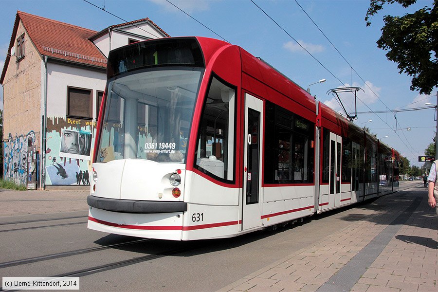 Straßenbahn Erfurt - 631
/ Bild: erfurt631_bk1408060030.jpg