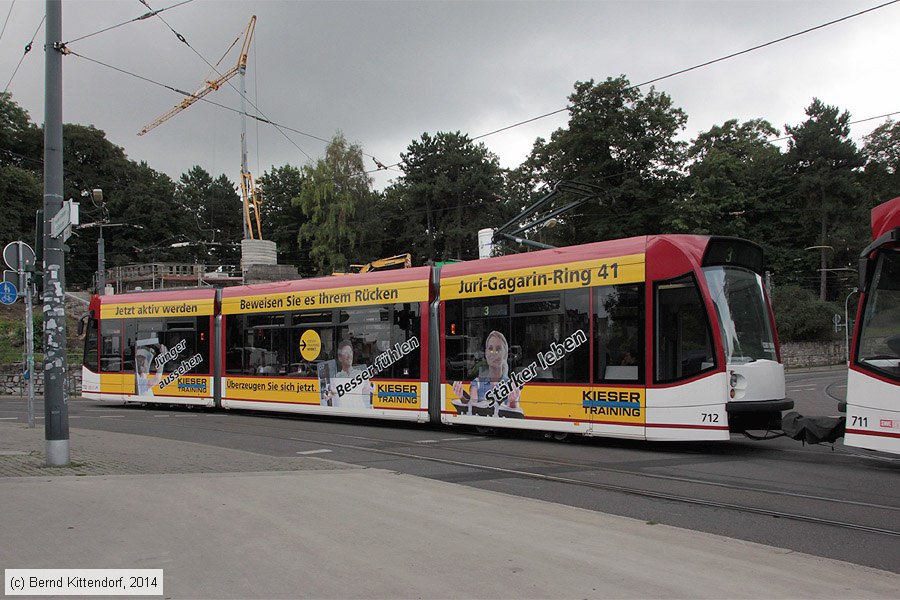 Straßenbahn Erfurt - 712
/ Bild: erfurt712_bk1408050074.jpg