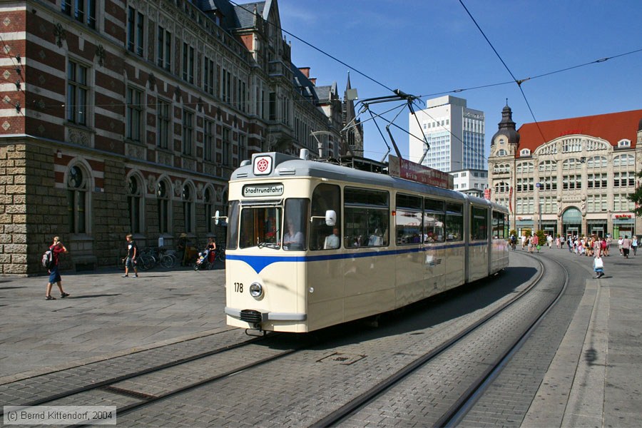 Straßenbahn Erfurt - 178
/ Bild: erfurt178_e0006349.jpg Straßenbahn Erfurt - 178
/ Bild: erfurt178_e0006349.jpg