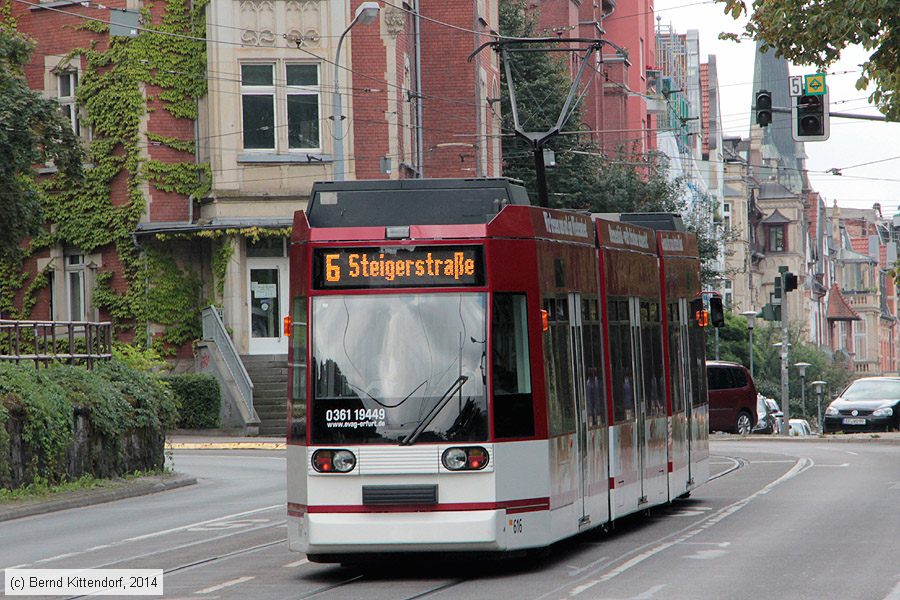 Straßenbahn Erfurt - 616
/ Bild: erfurt616_bk1408050081.jpg