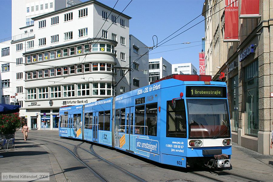Straßenbahn Erfurt - 602
/ Bild: erfurt602_e0006340.jpg