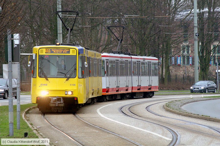 Stadtbahn Essen - 5106
/ Bild: essen5106_cw1102140084.jpg Stadtbahn Essen - 5106
/ Bild: essen5106_cw1102140084.jpg