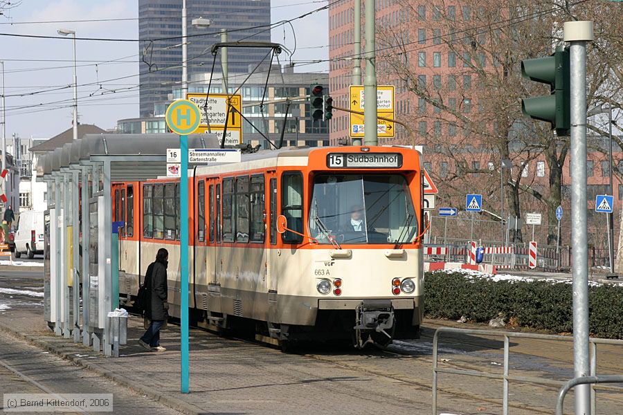 Straßenbahn Frankfurt (Main) - 663
/ Bild: frankfurtmain663_bk0603060059.jpg
