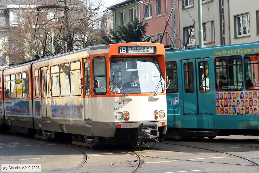 Straßenbahn Frankfurt (Main) - 665
/ Bild: frankfurtmain665_cw0603060040.jpg