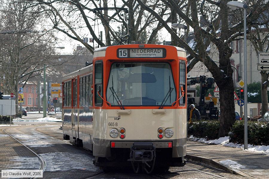 Straßenbahn Frankfurt (Main) - 665
/ Bild: frankfurtmain665_cw0603060042.jpg