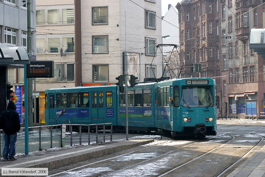 Straßenbahn Frankfurt (Main) - 661
/ Bild: frankfurtmain661_bk0603060196.jpg