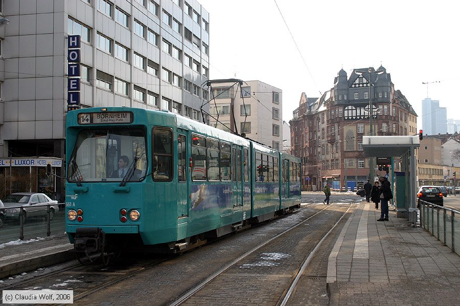 Straßenbahn Frankfurt (Main) - 661
/ Bild: frankfurtmain661_cw0603060108.jpg