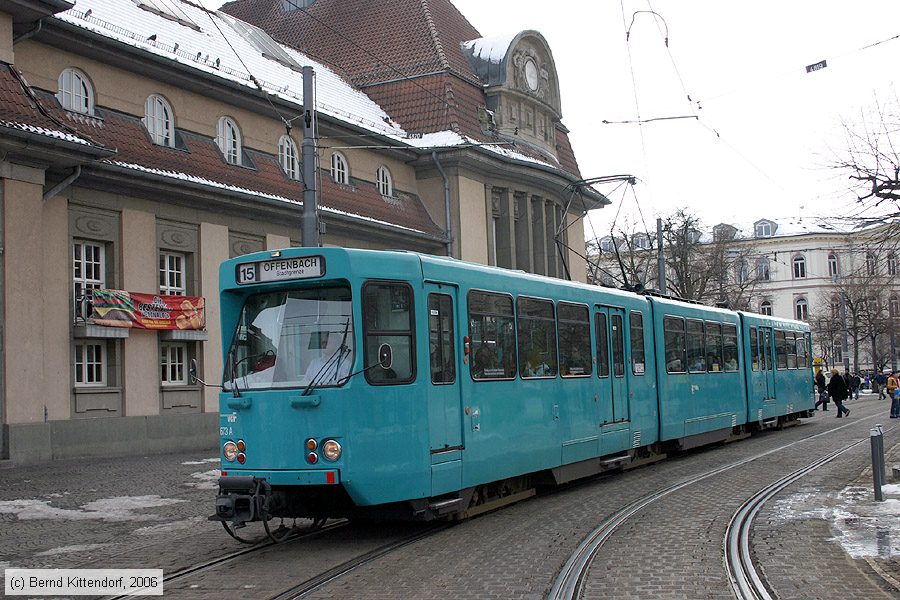 Straßenbahn Frankfurt (Main) - 673
/ Bild: frankfurtmain673_bk0603060104.jpg