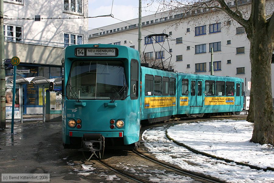 Straßenbahn Frankfurt (Main) - 691
/ Bild: frankfurtmain691_bk0603060130.jpg