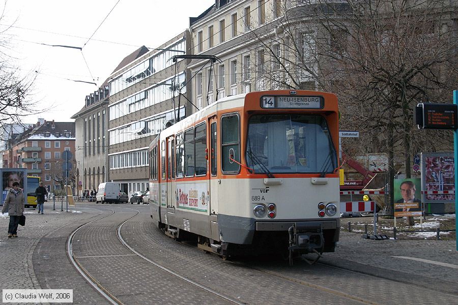 Straßenbahn Frankfurt (Main) - 689
/ Bild: frankfurtmain689_cw0603060068.jpg