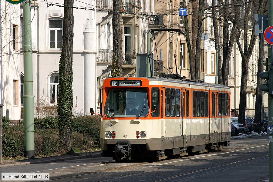 Stra&szlig;enbahn Frankfurt (Main) - 656
/ Bild: frankfurtmain656_bk0603060081.jpg