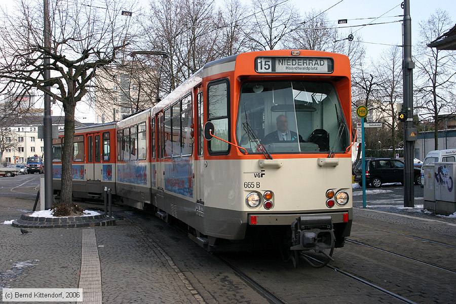 Stra&szlig;enbahn Frankfurt (Main) - 665
/ Bild: frankfurtmain665_bk0603060122.jpg