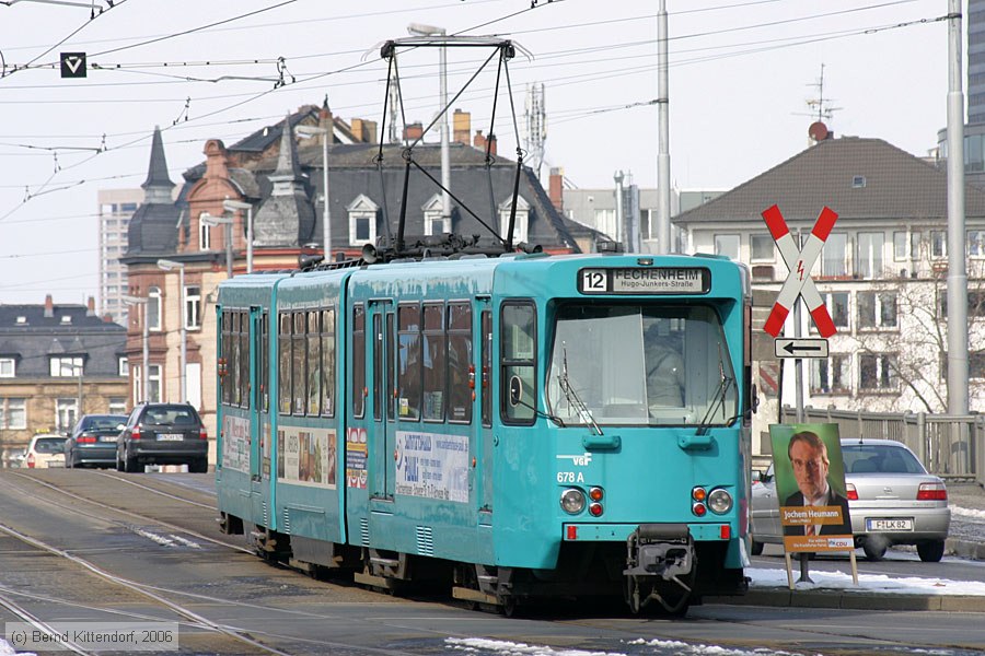 Stra&szlig;enbahn Frankfurt (Main) - 678
/ Bild: frankfurtmain678_bk0603060040.jpg