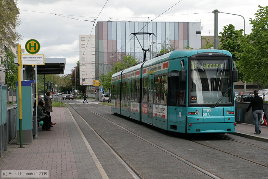 Stra&szlig;enbahn Frankfurt (Main) - 201
/ Bild: frankfurtmain201_bk0805020352.jpg