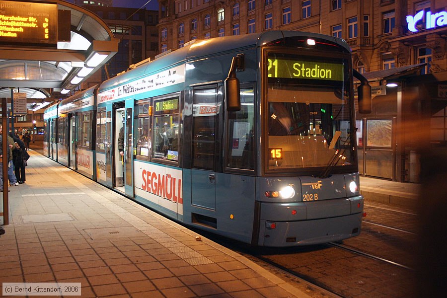 Straßenbahn Frankfurt (Main) - 202
/ Bild: frankfurtmain202_e0026274.jpg