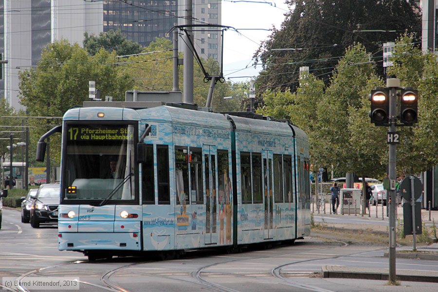 Stra&szlig;enbahn Frankfurt (Main) - 204
/ Bild: frankfurtmain204_bk1309120380.jpg