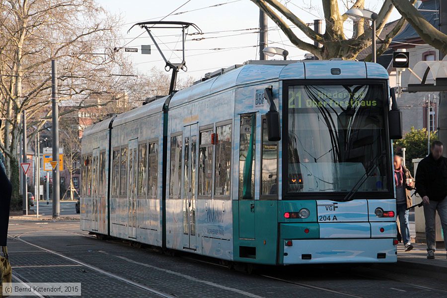 Stra&szlig;enbahn Frankfurt (Main) - 204
/ Bild: frankfurtmain204_bk1503170092.jpg