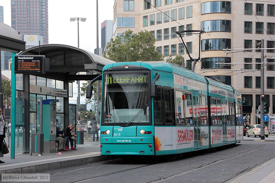 Straßenbahn Frankfurt (Main) - 207
/ Bild: frankfurtmain207_bk1309120344.jpg