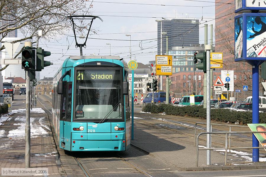 Straßenbahn Frankfurt (Main) - 212
/ Bild: frankfurtmain212_bk0603060071.jpg