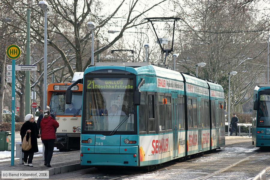 Straßenbahn Frankfurt (Main) - 214
/ Bild: frankfurtmain214_bk0603060041.jpg