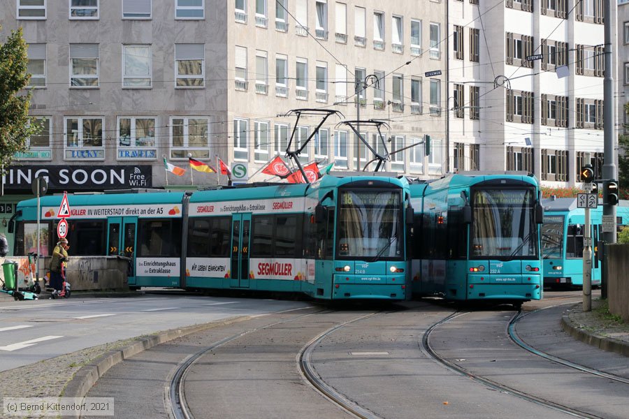 Straßenbahn Frankfurt (Main) - 214
/ Bild: frankfurtmain214_bk2109280060.jpg