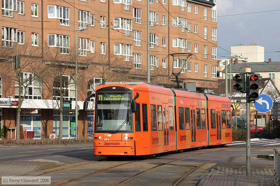 Straßenbahn Frankfurt (Main) - 218
/ Bild: frankfurtmain218_bk0603060203.jpg