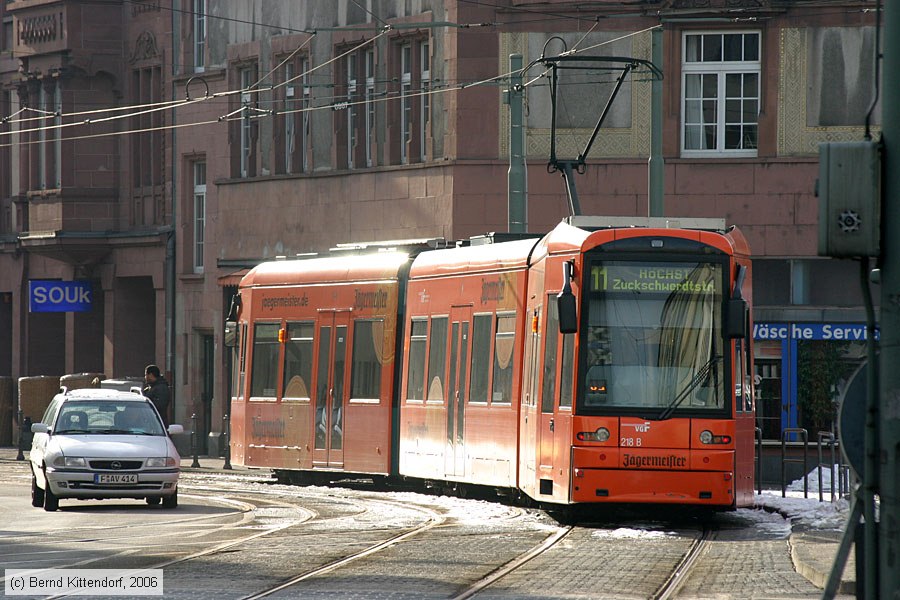 Straßenbahn Frankfurt (Main) - 218
/ Bild: frankfurtmain218_bk0603060205.jpg