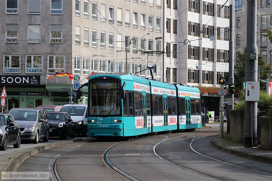 Straßenbahn Frankfurt (Main) - 219
/ Bild: frankfurtmain219_bk2109280056.jpg