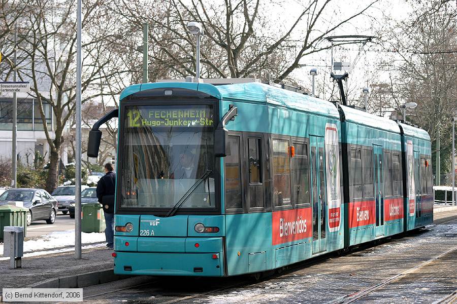 Stra&szlig;enbahn Frankfurt (Main) - 226
/ Bild: frankfurtmain226_bk0603060069.jpg
