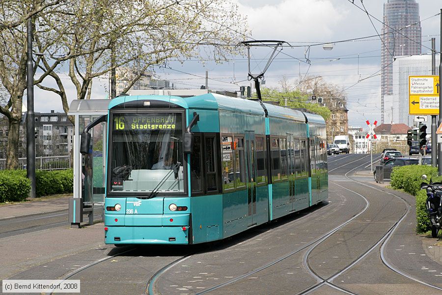 Stra&szlig;enbahn Frankfurt (Main) - 236
/ Bild: frankfurtmain236_bk0805020117.jpg