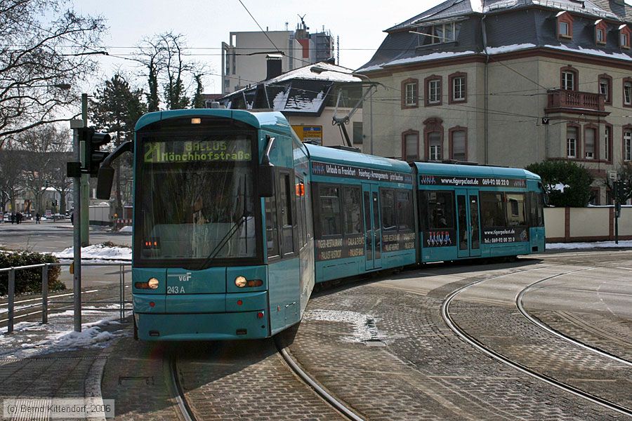 Straßenbahn Frankfurt (Main) - 243
/ Bild: frankfurtmain243_bk0603060089.jpg