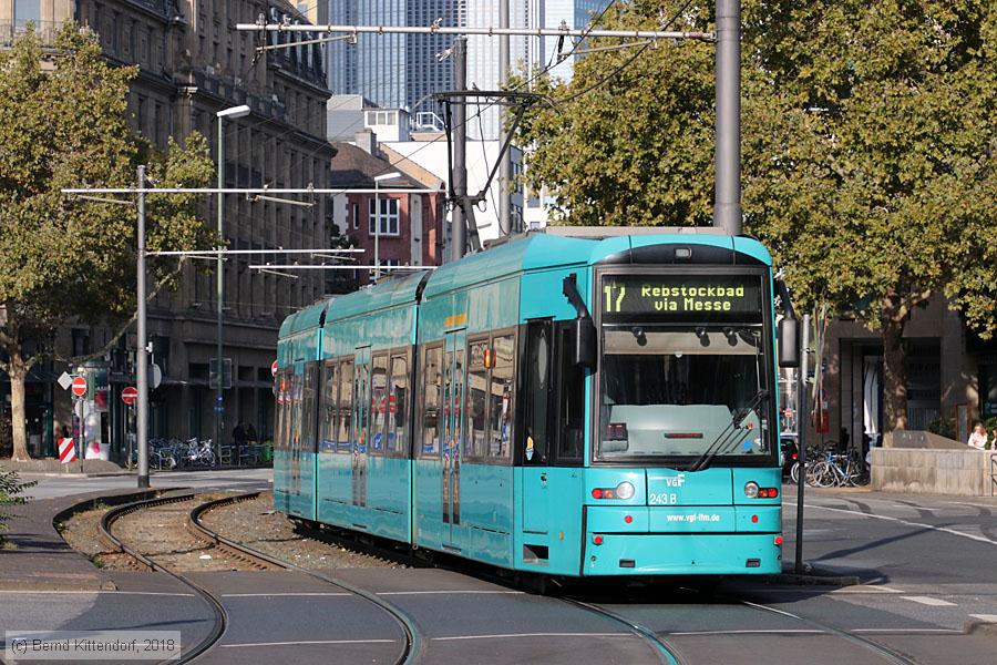 Stra&szlig;enbahn Frankfurt (Main) - 243
/ Bild: frankfurtmain243_bk1810060003.jpg
