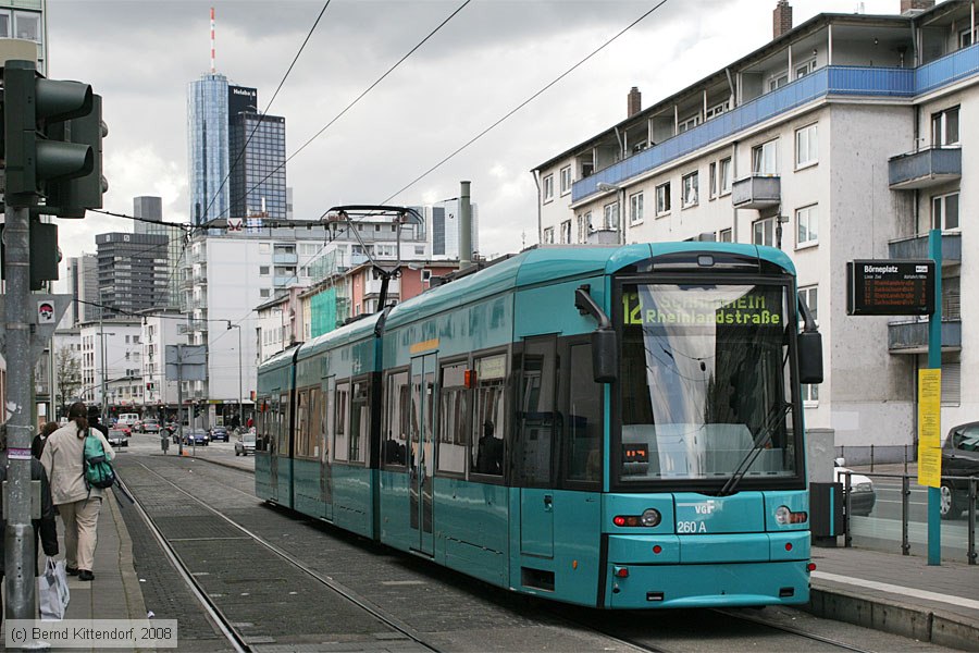 Straßenbahn Frankfurt (Main) - 260
/ Bild: frankfurtmain260_bk0805020225.jpg