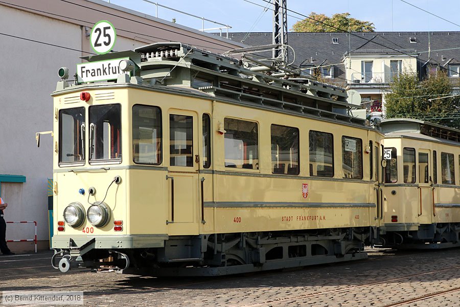Straßenbahn Frankfurt (Main) - 400
/ Bild: frankfurtmain400_bk1810060071.jpg