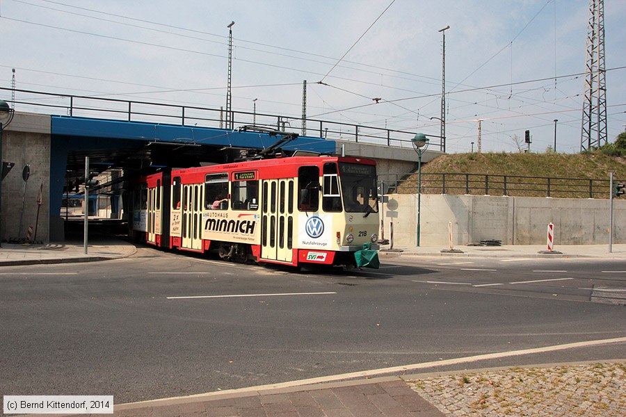 Straßenbahn Frankfurt (Oder) - 218
/ Bild: frankfurtoder218_bk1407210081.jpg