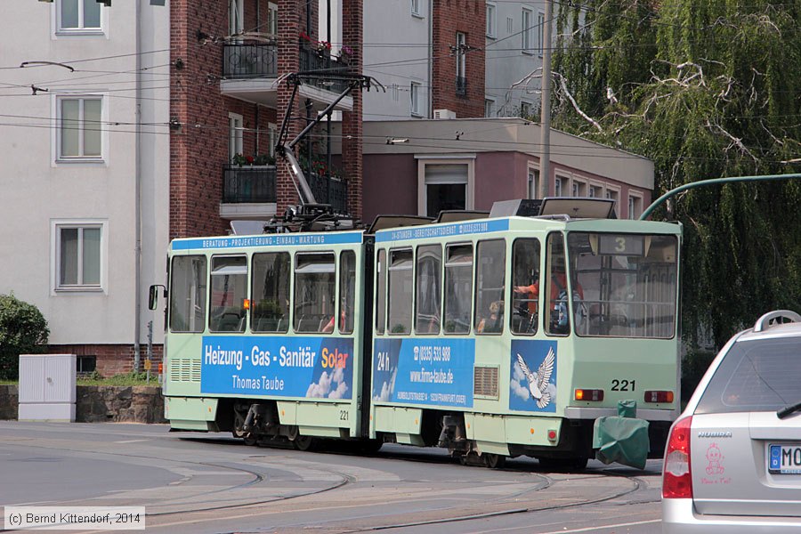 Straßenbahn Frankfurt (Oder) - 221
/ Bild: frankfurtoder221_bk1407210136.jpg