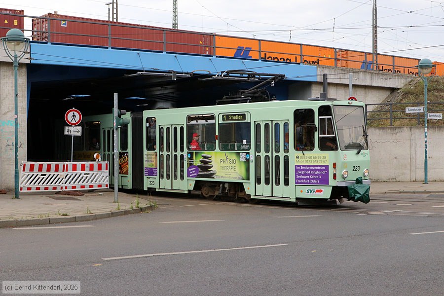 Stra&szlig;enbahn Frankfurt (Oder) - 223
/ Bild: frankfurtoder223_bk2507160167.jpg