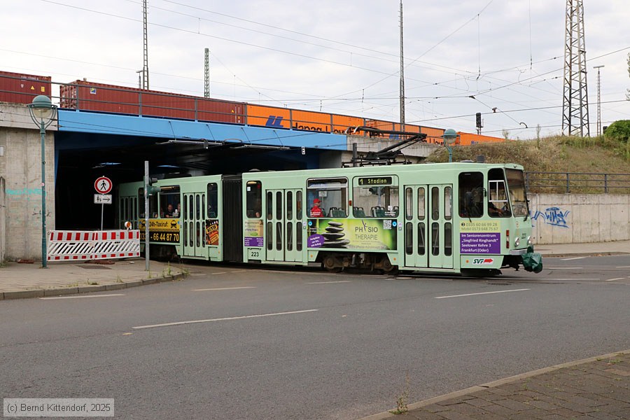Straßenbahn Frankfurt (Oder) - 223
/ Bild: frankfurtoder223_bk2507160168.jpg Straßenbahn Frankfurt (Oder) - 223
/ Bild: frankfurtoder223_bk2507160168.jpg