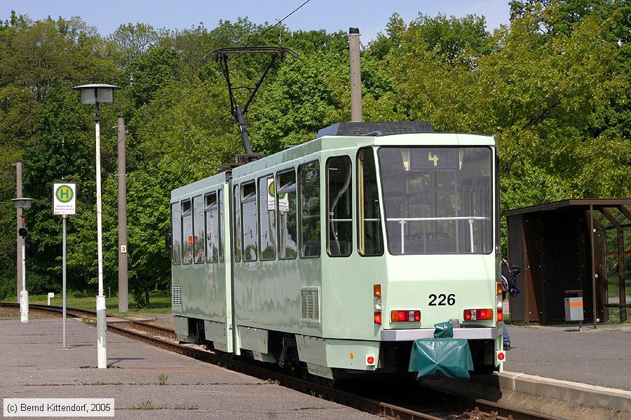 Straßenbahn Frankfurt (Oder) - 226
/ Bild: frankfurtoder226_e0019635.jpg