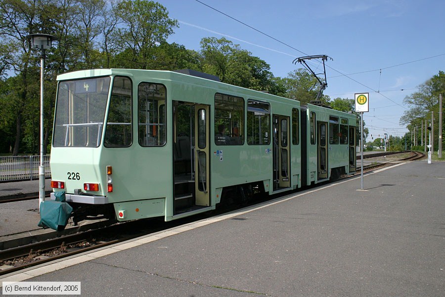 Straßenbahn Frankfurt (Oder) - 226
/ Bild: frankfurtoder226_e0019637.jpg