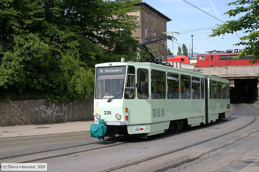 Straßenbahn Frankfurt (Oder) - 226
/ Bild: frankfurtoder226_e0019662.jpg