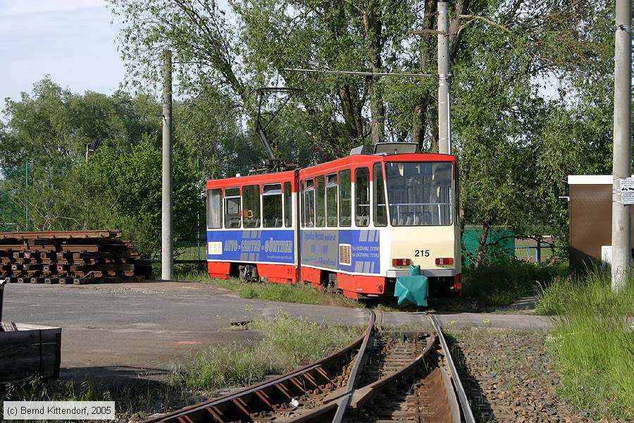 Straßenbahn Frankfurt (Oder) - 215
/ Bild: frankfurtoder215_e0019718.jpg
